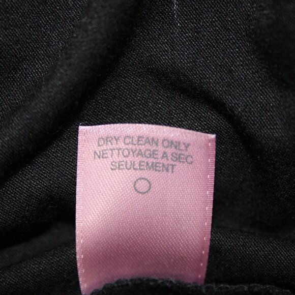 Calypso Dress Sz S Black Purple Multi Color V Neck Lined Silk Viscose Dress - Picture 14 of 16